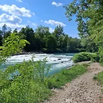 Land For Your Tent Next To A River With A Garden Shack Get Two Bicycles And Two Water Floats Use The Pinpoint Location Not The Address To Get Here Bathroom Is A Bit Different So Check Youtube Video Riverrundusko Open Showers In A Nearby Camp