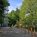 Kamp Land For Your Tent Next To A River With A Garden Shack Get Two Bicycles And Two Water Floats Use The Pinpoint Location Not The Address To Get Here Bathroom Is A Bit Different So Check Youtube Video Riverrundusko Open Showers In A Nearby Camp *