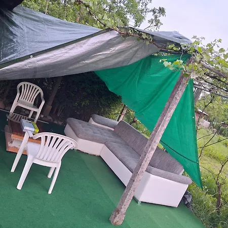 Land For Your Tent Next To A River With A Garden Shack Get Two Bicycles And Two Water Floats Use The Pinpoint Location Not The Address To Get Here Bathroom Is A Bit Different So Check Youtube Video Riverrundusko Open Showers In A Nearby Camp Campeggio *
