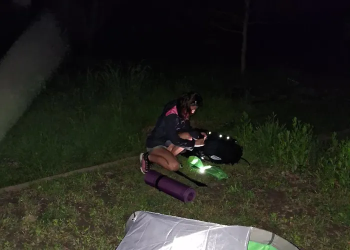 Land For Your Tent Next To A River With A Garden Shack Get Two Bicycles For Amazing Views And Two Water Floats For A River Run Use The Location Not The Address To Get Here Bathroom Is A Bit Different So Check Youtube Video Riverrundusko キャンプ場